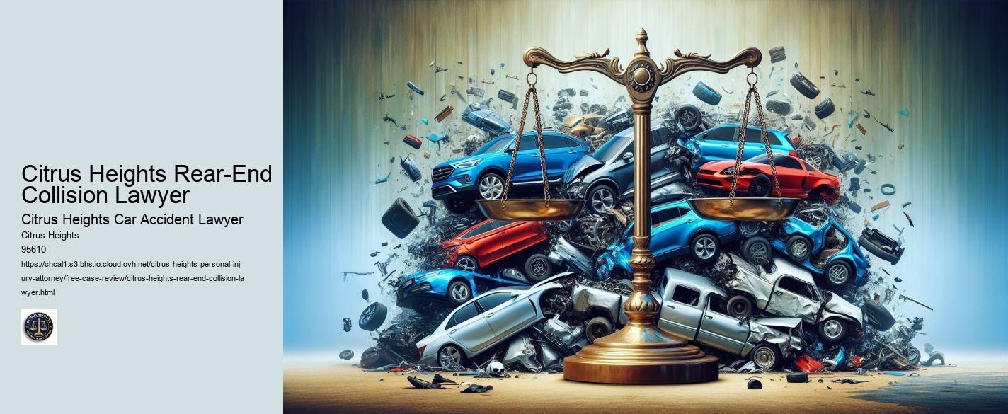 Citrus Heights Rear-End Collision Lawyer