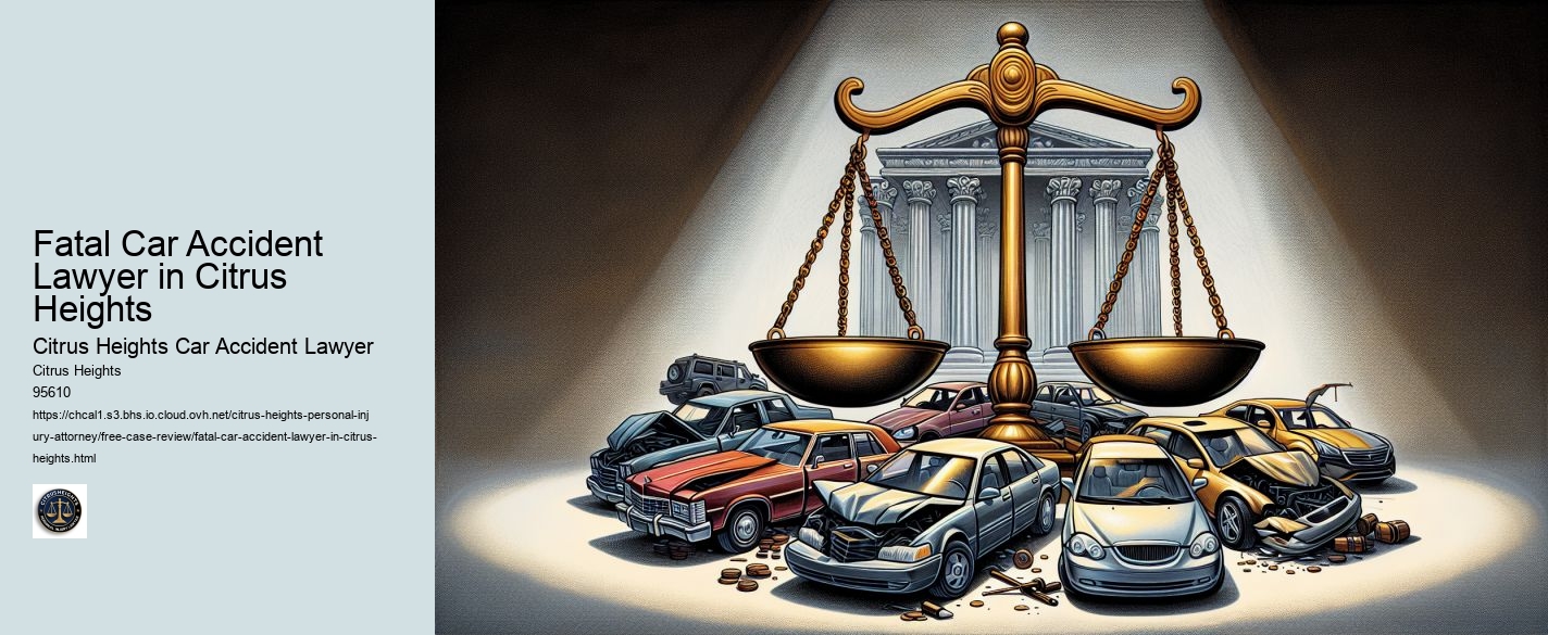 Fatal Car Accident Lawyer in Citrus Heights