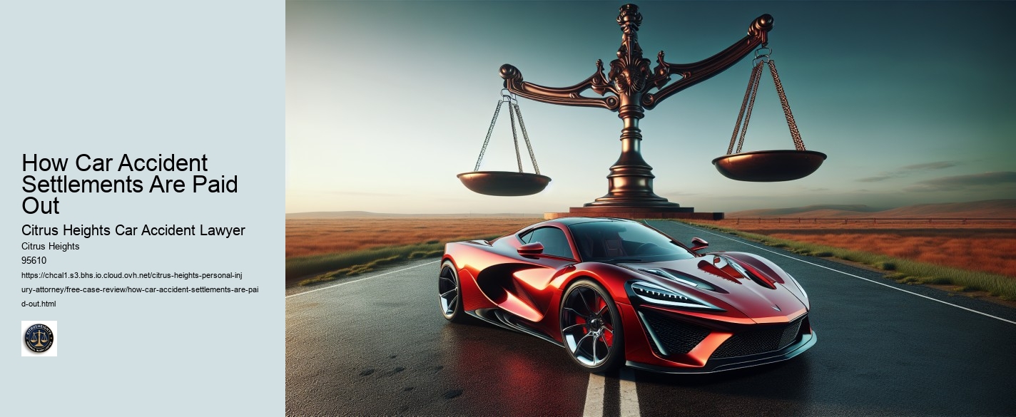 How Car Accident Settlements Are Paid Out