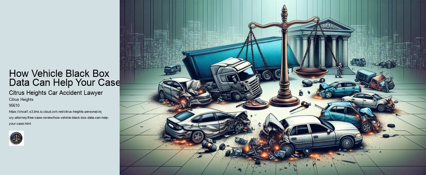 How Vehicle Black Box Data Can Help Your Case