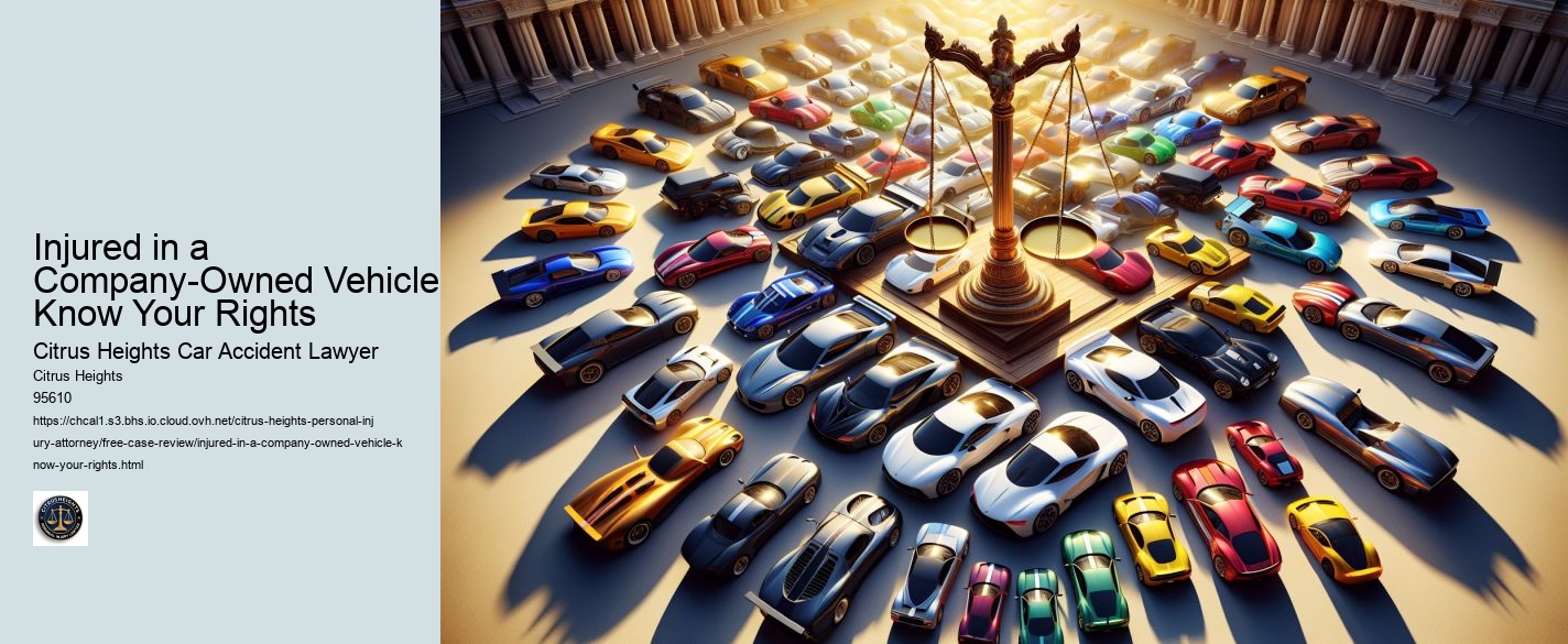 Injured in a Company-Owned Vehicle? Know Your Rights