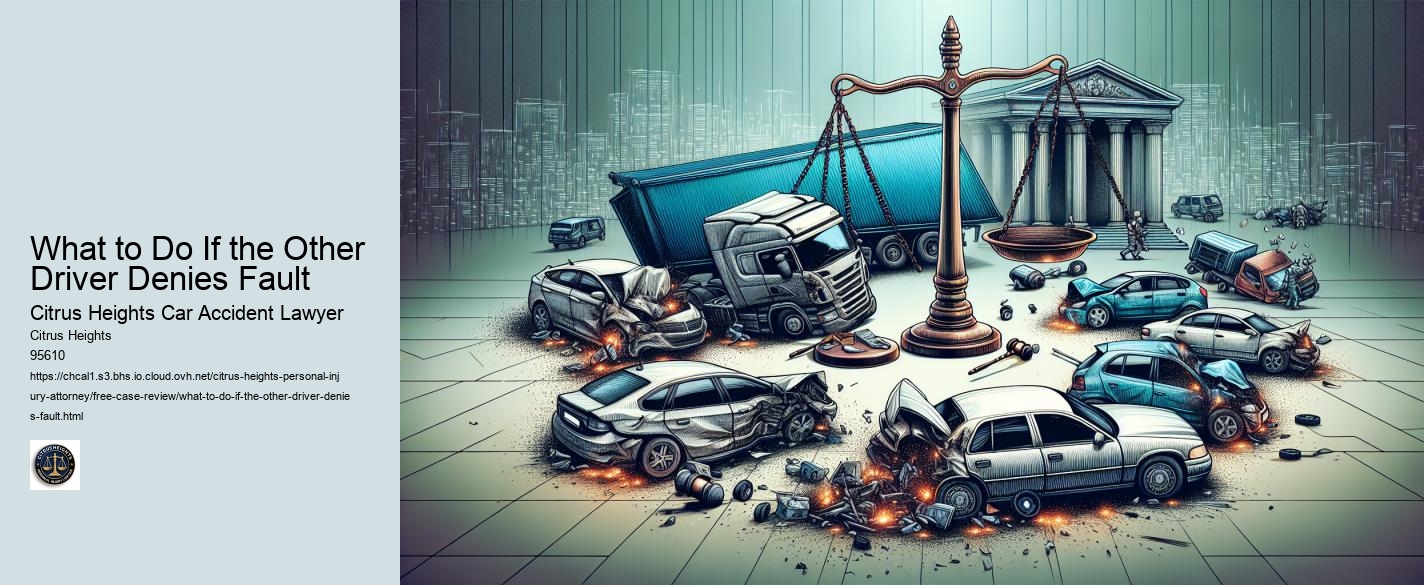 What to Do If the Other Driver Denies Fault
