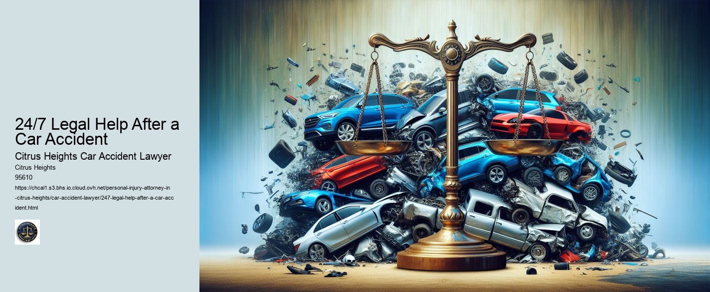 24/7 Legal Help After a Car Accident