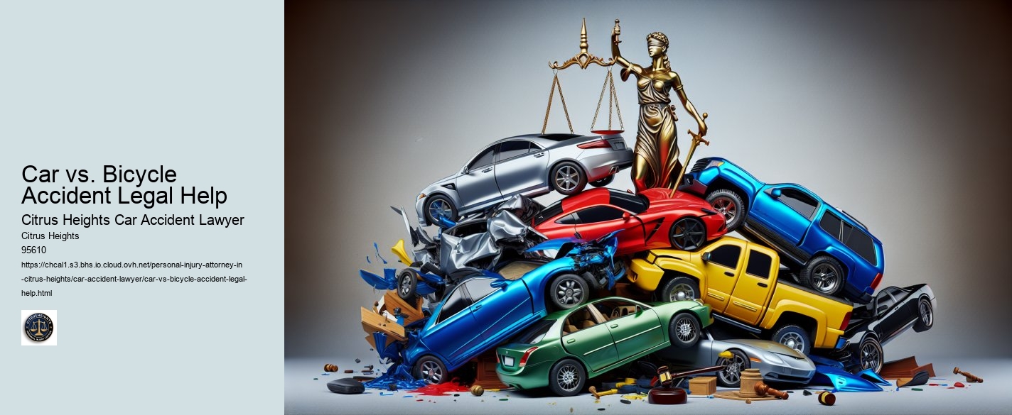 Car vs. Bicycle Accident Legal Help