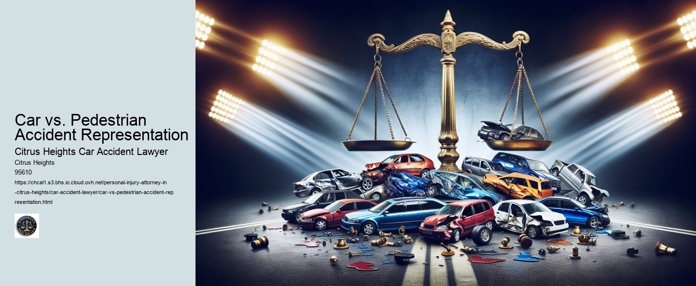 Car vs. Pedestrian Accident Representation