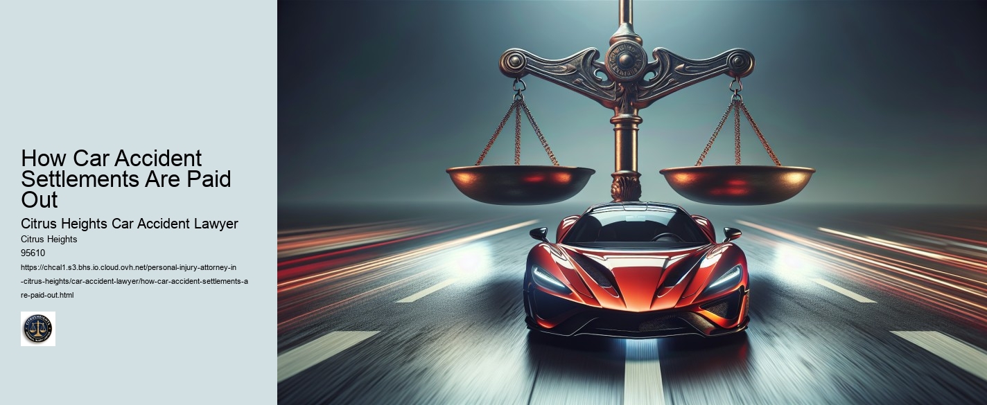 How Car Accident Settlements Are Paid Out