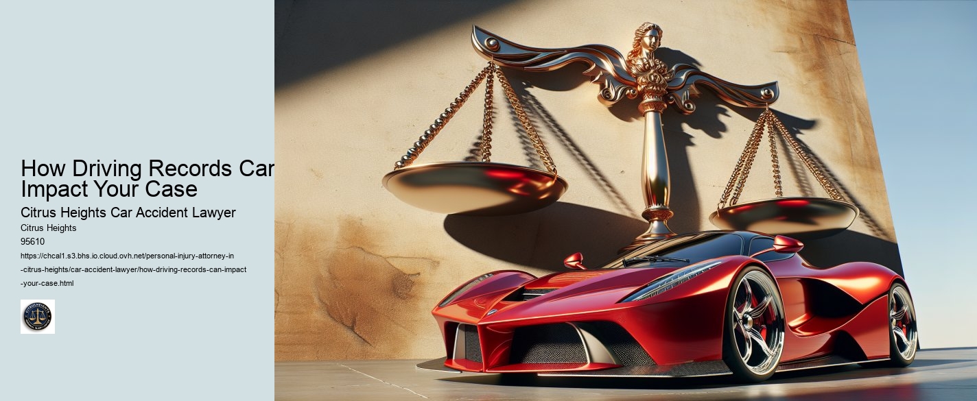 How Driving Records Can Impact Your Case