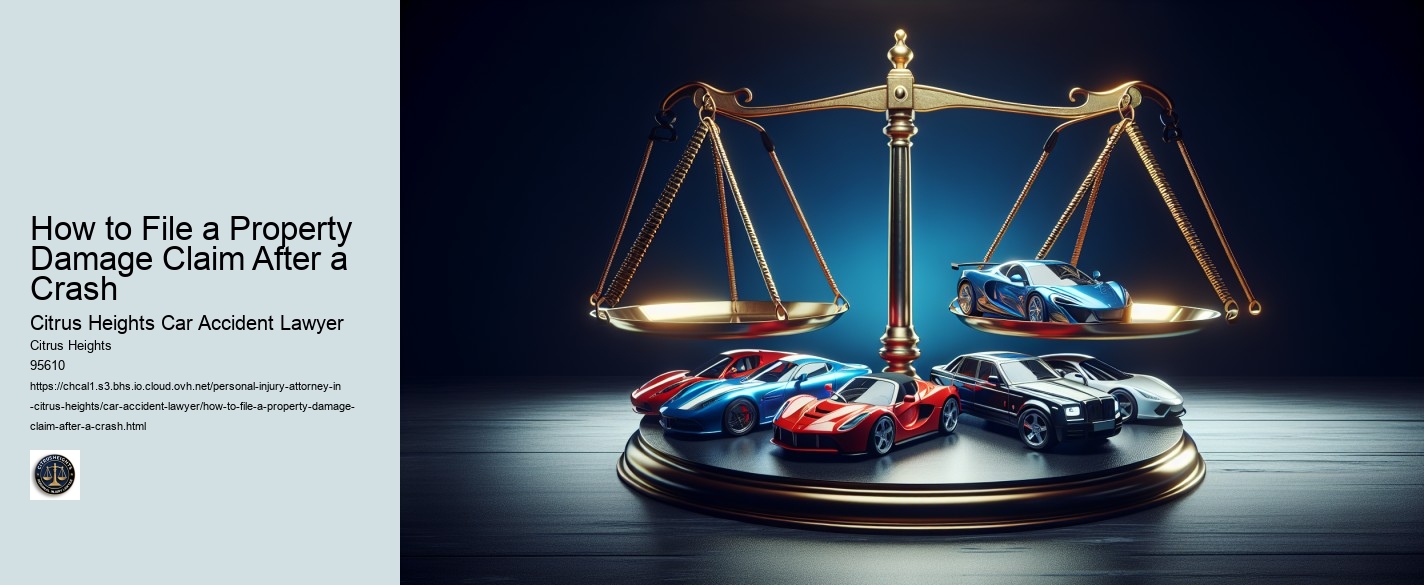 How to File a Property Damage Claim After a Crash
