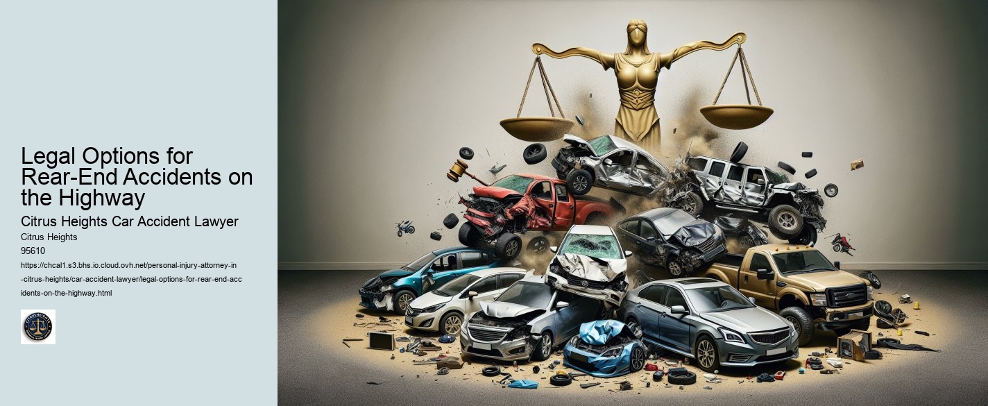 Legal Options for Rear-End Accidents on the Highway