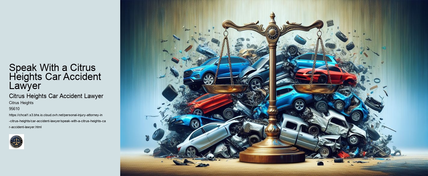 Speak With a Citrus Heights Car Accident Lawyer