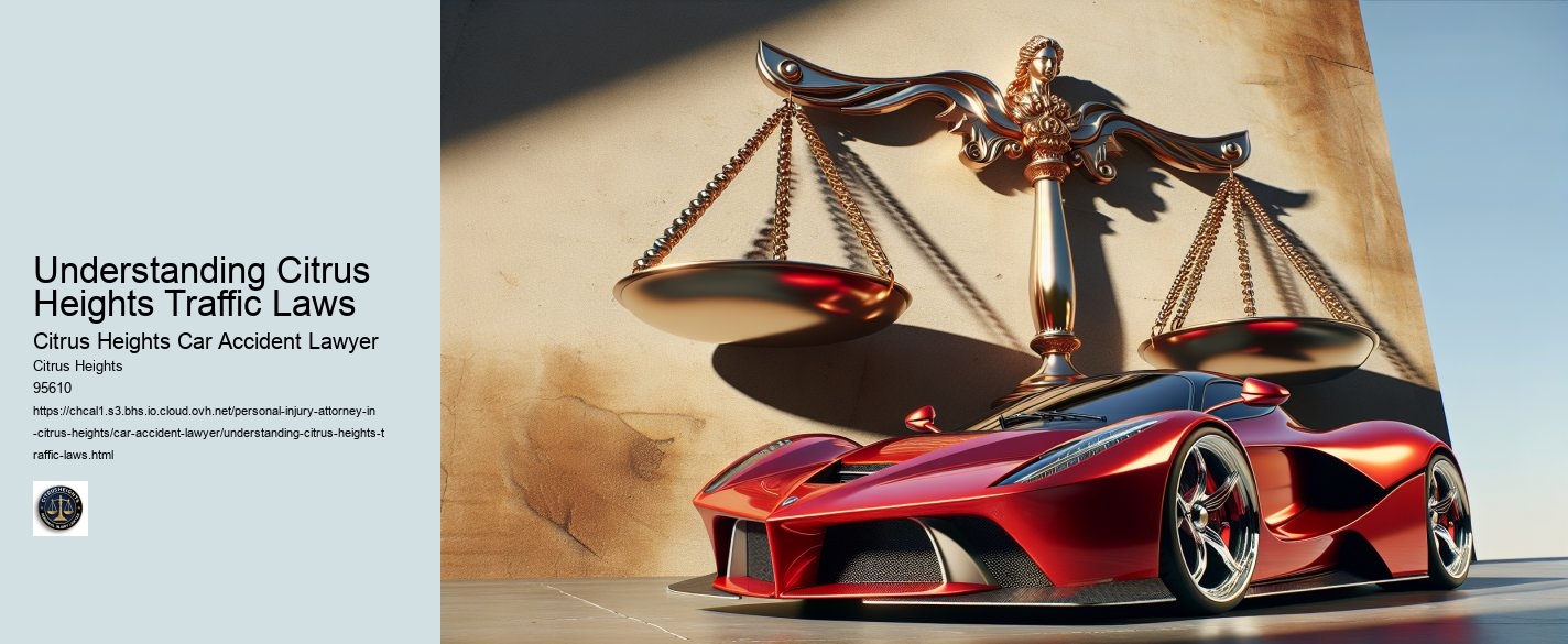 Understanding Citrus Heights Traffic Laws